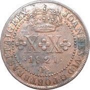 20 Réis - João VI obverse image
