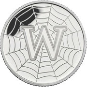 10 Pence - Elizabeth II W - World Wide Web; Silver Proof, United Kingdom, 2018 reverse image