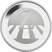 10 Pence - Elizabeth II Z - Zebra Crossing; Silver Proof, United Kingdom, 2018 reverse image