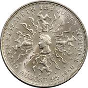 25 New Pence - Elizabeth II Queen Mother, United Kingdom, 1980 reverse image