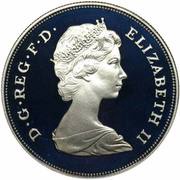 25 New Pence - Elizabeth II Queen Mother; Silver Proof obverse image