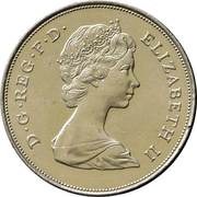 25 New Pence - Elizabeth II Royal Wedding obverse image