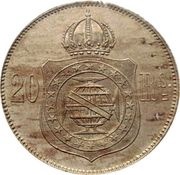 20 Réis Trial Strike obverse image