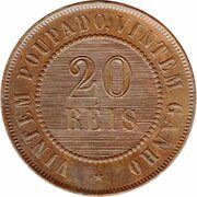20 Réis reverse image