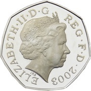 50 Pence - Elizabeth II Suffragette Movement; Silver Proof obverse image