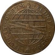 40 Réis - João Prince Regent to Goiás and Mato Grosso, Brazil, 1818 reverse image