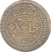 40 Réis - João VI obverse image