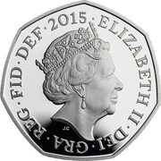 50 Pence - Elizabeth II Battle of Britain; Silver Piedfort obverse image
