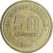 50 Centavos Mercosur reverse image