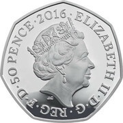 50 Pence - Elizabeth II Squirrel Nutkin; Silver Proof obverse image