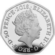 50 Pence - Elizabeth II People Act 1918; Silver Proof obverse image