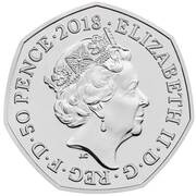 50 Pence - Elizabeth II 5th portrait; Paddington at the Palace obverse image