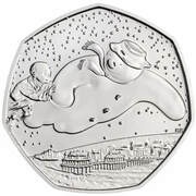 50 Pence - Elizabeth II 5th portrait; The Snowman, United Kingdom, 2018 reverse image