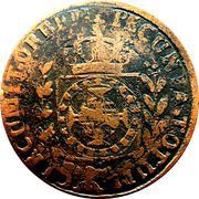 75 Réis - Pedro I, Brazil, 1823 reverse image