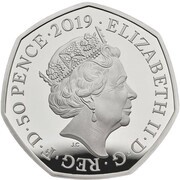 50 Pence - Elizabeth II Kew Gardens; Silver Piedfort obverse image