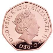 50 Pence - Elizabeth II Battle of Britain; Gold Proof obverse image