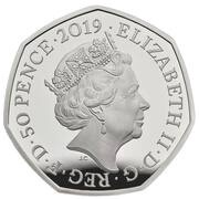 50 Pence - Elizabeth II Battle of Britain; Silver Proof obverse image