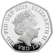 50 Pence - Elizabeth II Victoria Cross, medal; Silver Piedfort obverse image