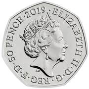 50 Pence - Elizabeth II 5th Portrait; The Gruffalo obverse image
