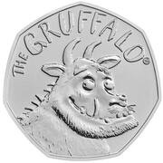 50 Pence - Elizabeth II 5th Portrait; The Gruffalo, United Kingdom, 2019 reverse image