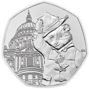 50 Pence - Elizabeth II 5th Portrait; Paddington at St Paul's, United Kingdom, 2019 reverse image