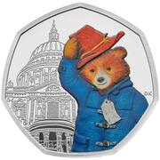 50 Pence - Elizabeth II Paddington at St Paul's; Silver Proof, United Kingdom, 2019 reverse image