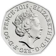 50 Pence - Elizabeth II 5th Portrait; Wallace and Gromit obverse image