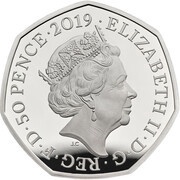 50 Pence - Elizabeth II The Snowman; Silver Proof obverse image
