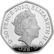 50 Pence - Elizabeth II Hylaeosaurus; Silver Proof obverse image