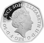 50 Pence - Elizabeth II Rosalind Franklin; Silver Proof obverse image