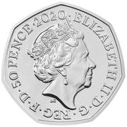 50 Pence - Elizabeth II 5th portrait; Winnie The Pooh obverse image