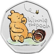 50 Pence - Elizabeth II 5th portrait; Winnie The Pooh, United Kingdom, 2020 reverse image
