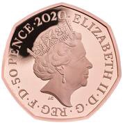 50 Pence - Elizabeth II Winnie The Pooh; Gold Piedfort obverse image