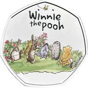 50 Pence - Elizabeth II 5th portrait; Winnie The Pooh, United Kingdom, 2021 reverse image