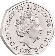 50 Pence - Elizabeth II 5th portrait; Commonwealth Games - Northern Ireland obverse image