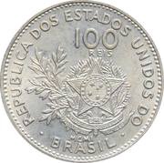 100 Réis Liberty obverse image