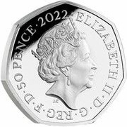 50 Pence - Elizabeth II Kanga and Roo; Silver Proof obverse image