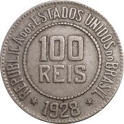 100 Réis obverse image