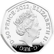 50 Pence - Elizabeth II Alan Turing; Silver Proof obverse image
