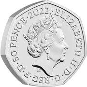 50 Pence - Elizabeth II 5th portrait; Winnie The Pooh and Friends obverse image