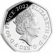 50 Pence - Elizabeth II Winnie The Pooh and Friends; Silver Proof obverse image