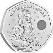 50 Pence - Charles III Albus Dumbledore, United Kingdom, 2023 reverse image