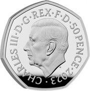 50 Pence - Charles III Windrush Generation obverse image