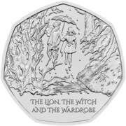 50 Pence - Charles III The Lion, the Witch and the Wardrobe, United Kingdom, 2023 reverse image