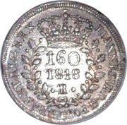 160 Réis - João VI 1/2 Pataca obverse image