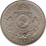 200 Réis - Pedro II obverse image