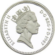 1 Pound - Elizabeth II English Oak; Silver Piedfort obverse image
