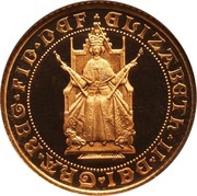 1 Sovereign - Elizabeth II Gold Sovereign Anniversary obverse image