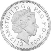 1 Pound - Elizabeth II Forth Bridge; Silver Piedfort obverse image