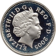 1 Pound - Elizabeth II Menai Bridge; Silver Proof obverse image